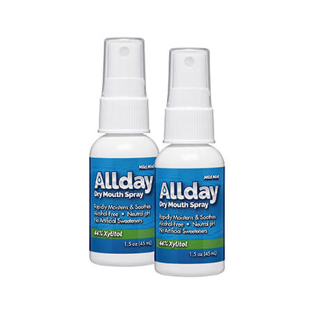 Allday 100% Xylitol-Sweetened Dry Mouth Spray